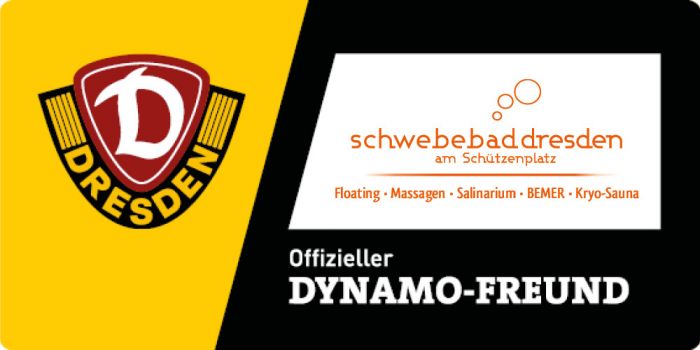 Das Schwebebad Dresden ist offizieller Dynamo-Freund
